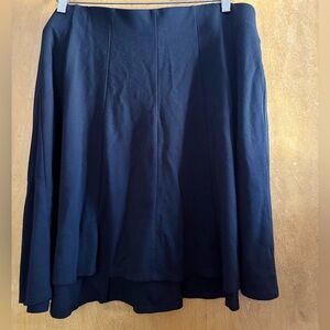 Torrid Ponte Seamed Circle Skirt in Black